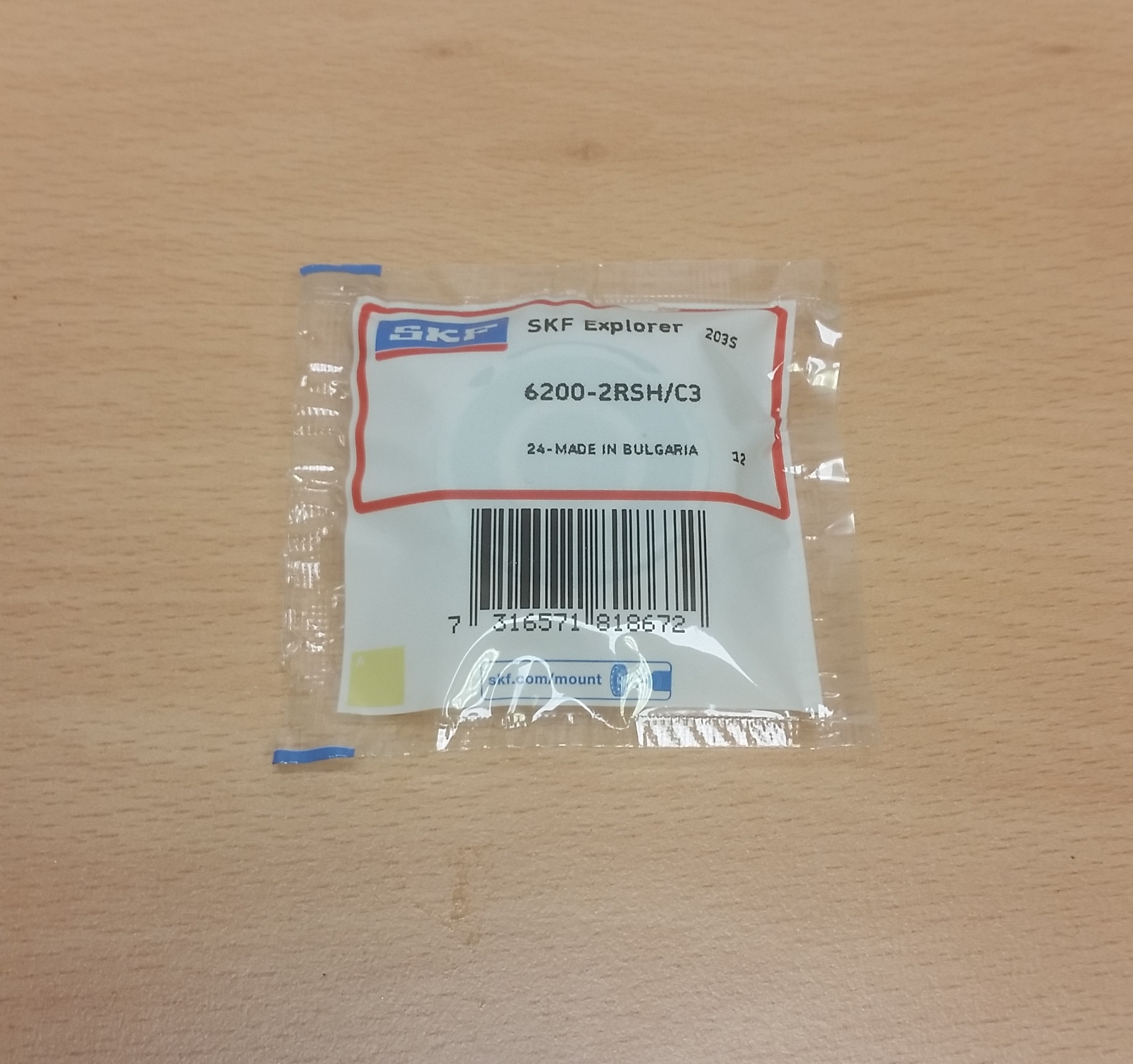 elektrimootori laager elektrilise tõukeratta laager skf 6200-2rsh/c3