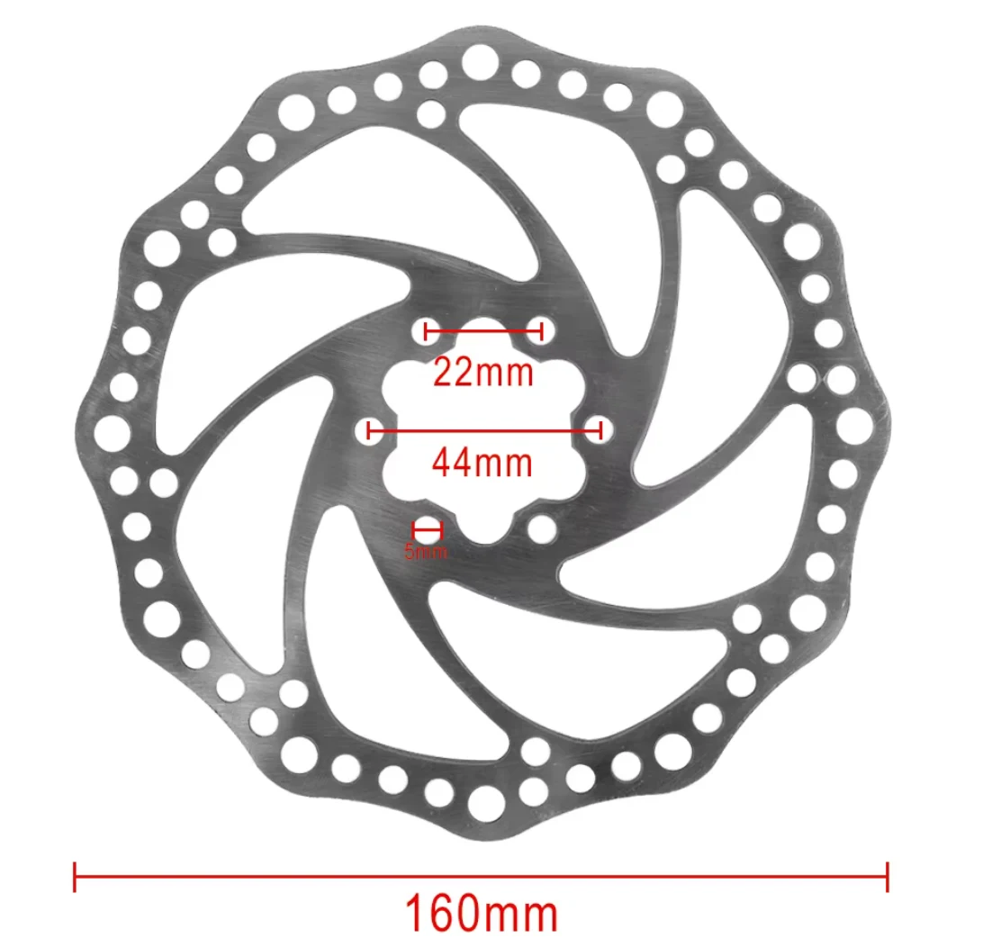 Piduriketas / rootor 160mm