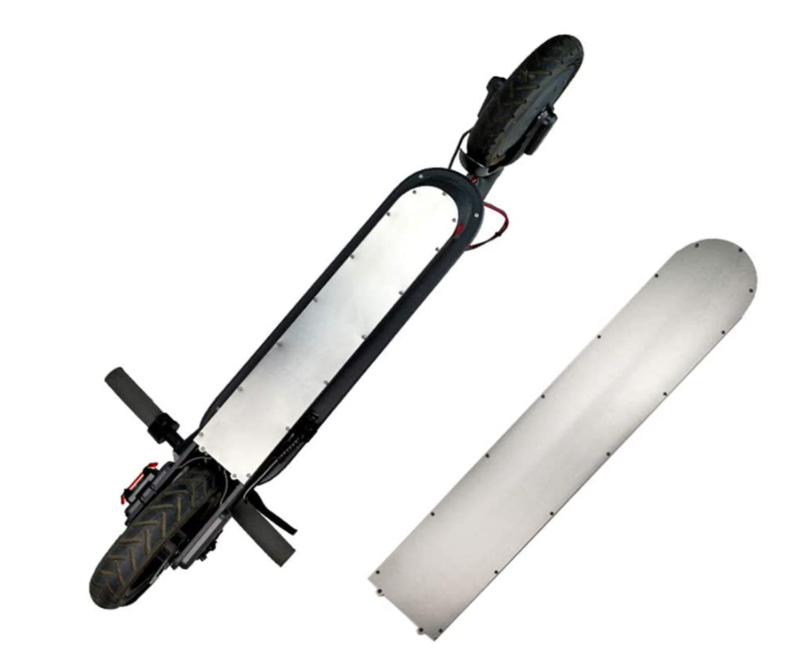 Xiaomi M365 pohjan suojaus ruostumattomasta teräksestä