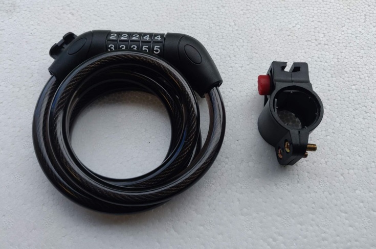 Code lock for electric scooter 5-place