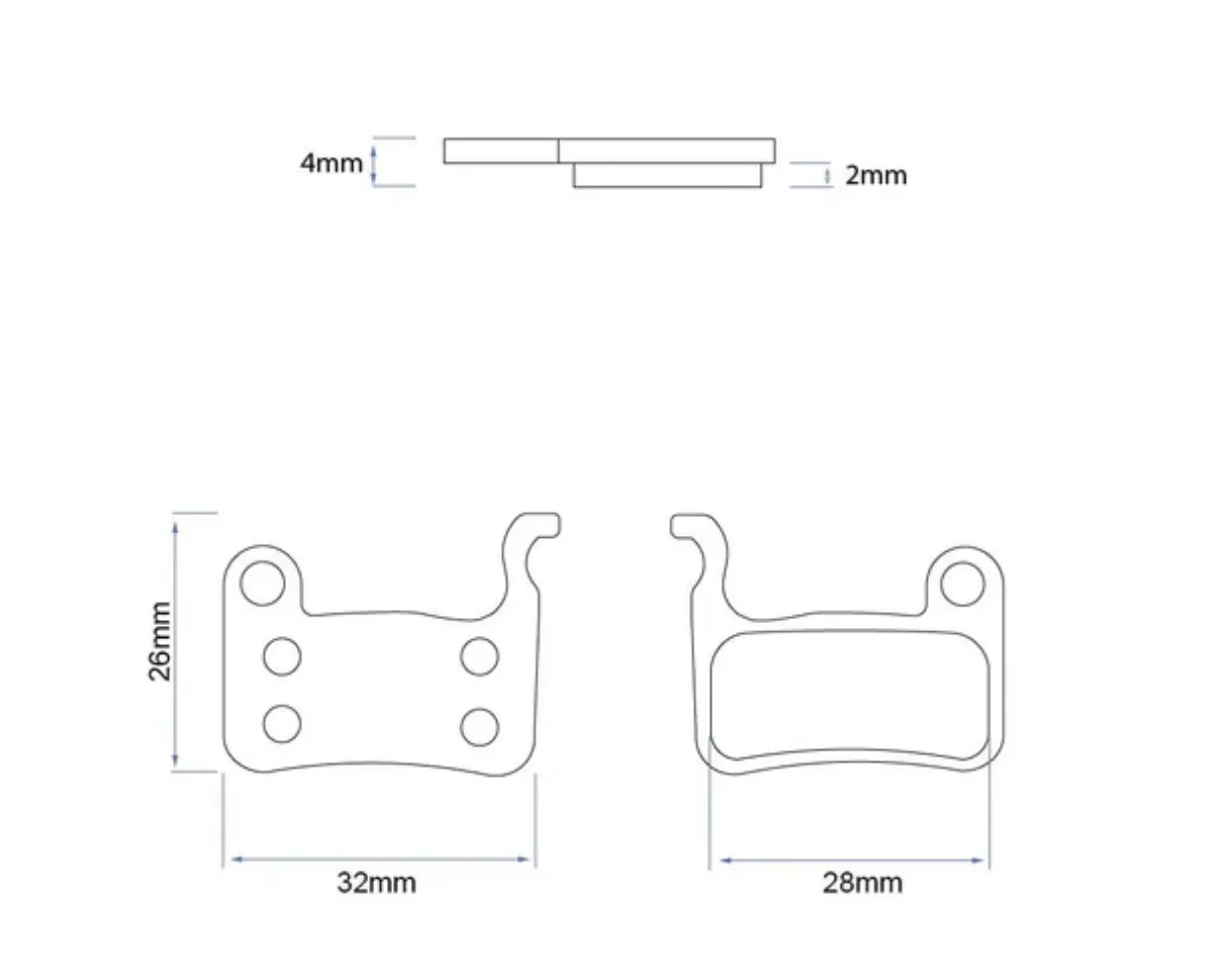 Piduriklotsid RS001 - Inokim / Xiaomi / Gpad