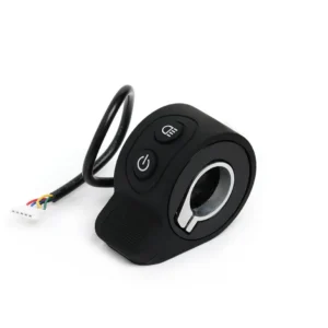 Gaasipedaal lülititega must - elektritõukeratas HX X7 X8