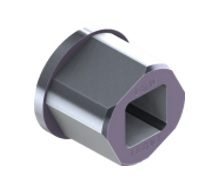 Rear shock absorber bushing for ride height steps Inokim OX