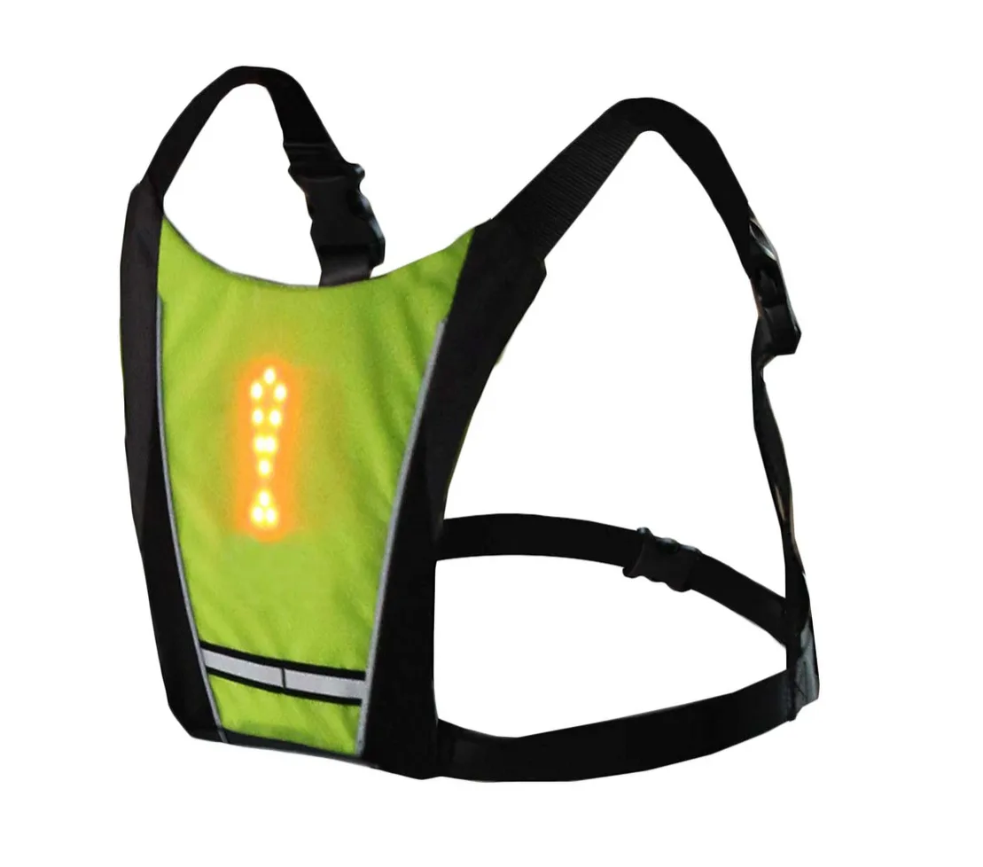Светоотражающий жилет с сигнальными огнями