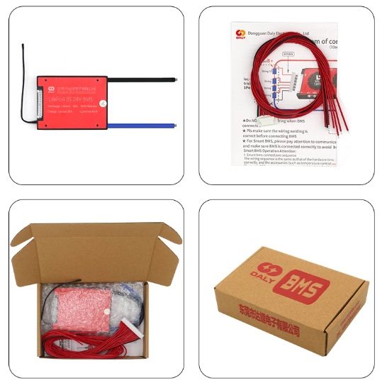 Li-Ion akku BMS 24V - 52V / 15A - 120A Daly