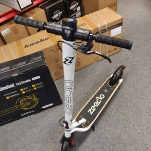 Kasutatud elektritõukeratas Zeeclo Comet valge elektritõukerattad soodsad elektrilised tõukerattad