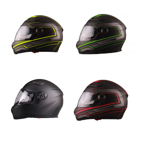 Kinnine kiiver visiiriga VITO FALCONE