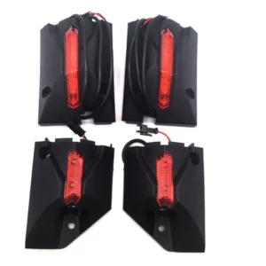 Kugoo KuKirin küljetuled / plastik katted helkuritega