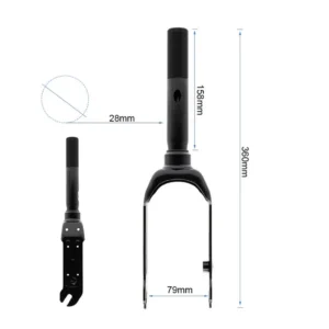 Ninebot E2 Pro E esihark / kahvel