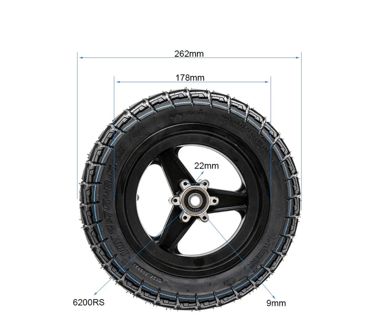 Kugoo KuKirin G2 / G3 esiratas / velg