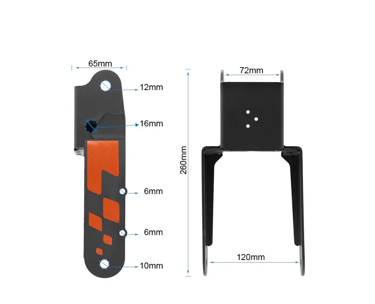 Kugoo KuKirin G2 esihark / kahvel