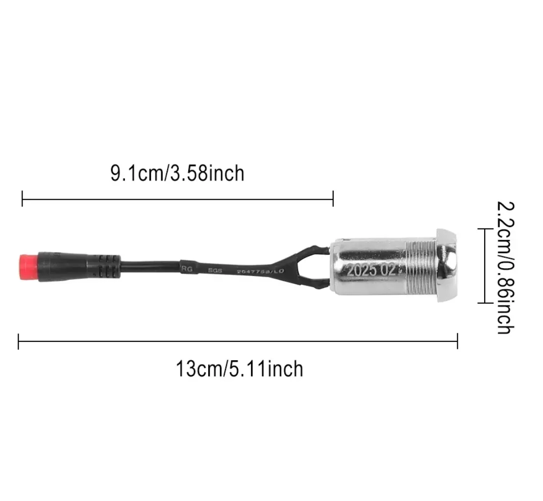 Kugoo Kukirin G3 Pro süütelukk / võtmega lukk